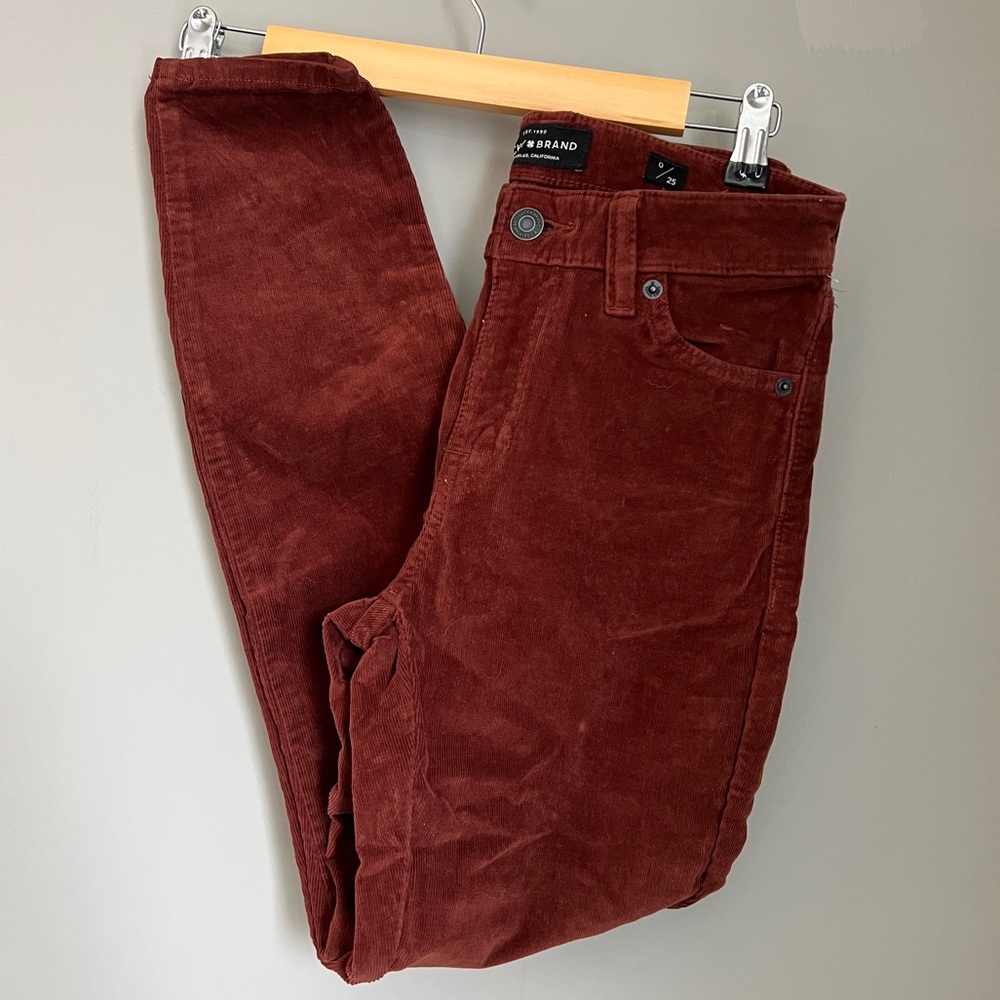 Lucky Brand Ava Skinny Corduroy Pants